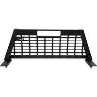 Buyers GuardDogg Matte Black Heavy-Duty Steel Pickup Truck Headache Rack with Mounting Brackets