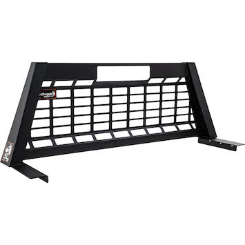 Buyers GuardDogg Matte Black Heavy-Duty Steel Pickup Truck Headache Rack with Mounting Brackets