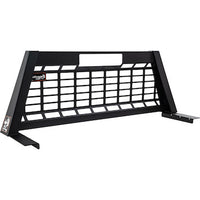 Buyers GuardDogg Matte Black Heavy-Duty Steel Pickup Truck Headache Rack with Mounting Brackets