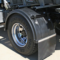 Black Powder Coated Poly Fender Mounting Kit - One per fender required