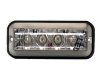 Amber Raised 5 Inch LED Strobe Light