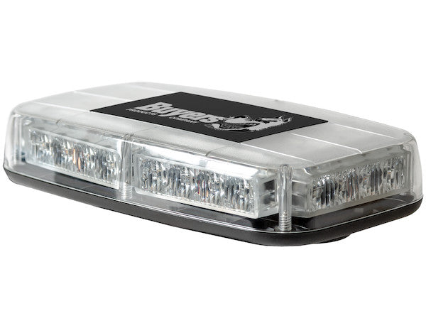 11 Inch Rectangular Multi-Mount Amber LED Mini Light Bar