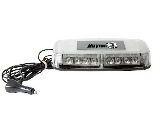 11 Inch Rectangular Multi-Mount Amber LED Mini Light Bar