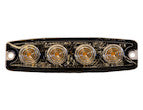 Ultra Thin 4.5 Inch Amber LED Strobe Light