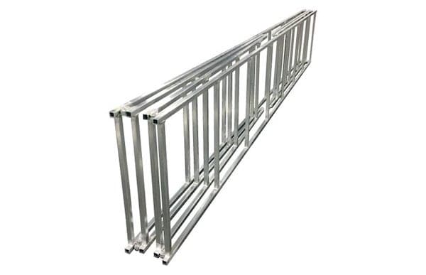 Husky Folding Tank 2100 Gallon Aluminum Frame Red
