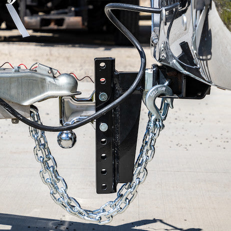3/8x35 Inch Class 4 Trailer Safety Chain With 1-Clevis Style Slip Hook-43 Proof