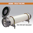 8 Inch Diameter PVC Conduit Carrier Kit