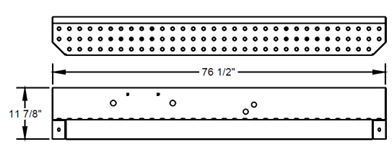READING BUMPER - BPSNS RW1 WHITE - BPSNSRW1FA011101