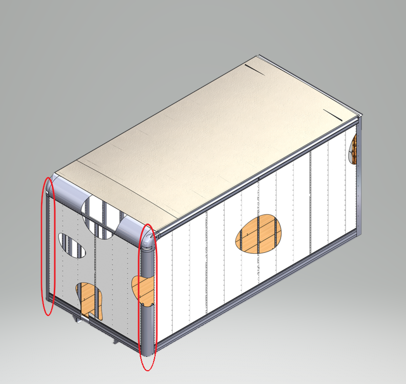 Front Corner Radius