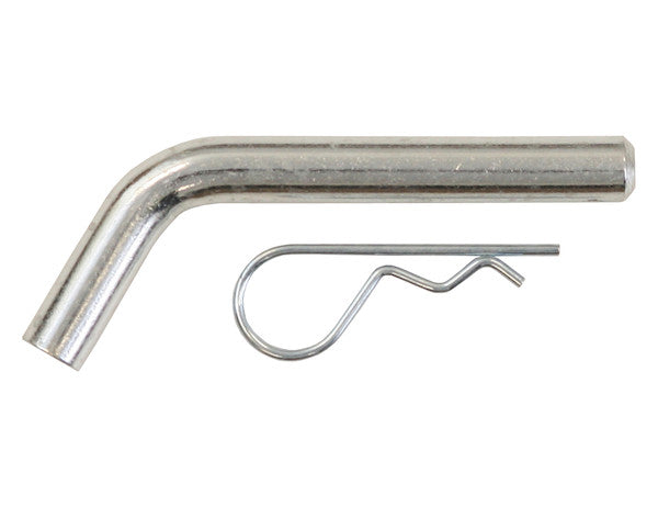 1/2 x 2.84 Inch Clear Zinc Hitch Pin With Cotter