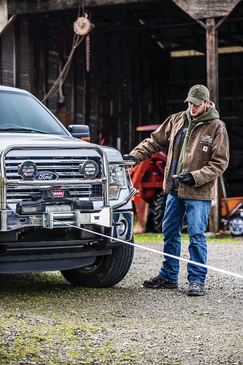 WARN ZEON 12 24V Electric Recovery Winch 12,000 lb