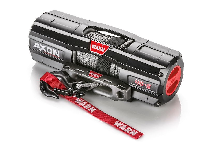 WARN AXON 45-S 12V Electric Recovery Winch 4,500 lb Synthetic Rope