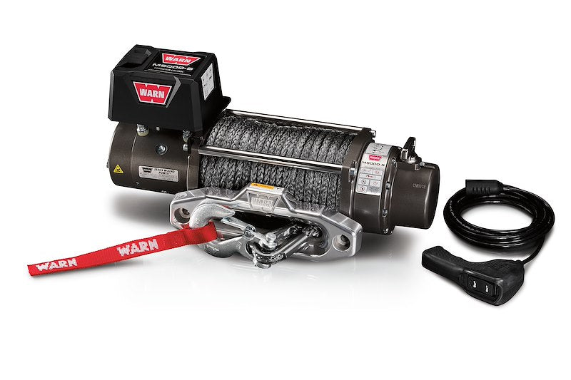 WARN M8000 12V Electric Recovery Winch 8,000 lb