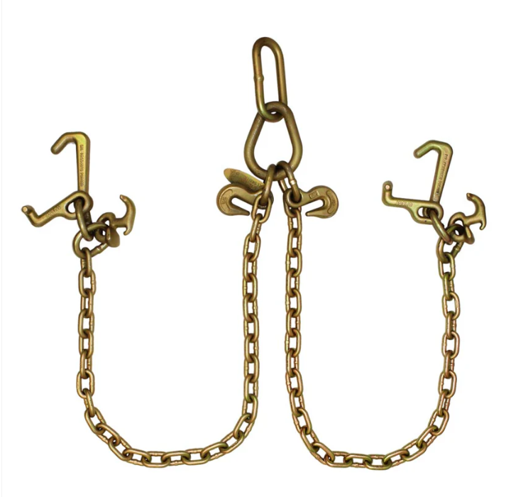 V Chain with Clusters