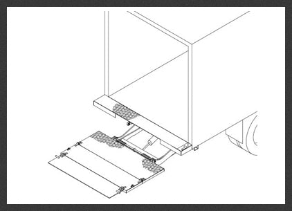 Thieman MLB-25ET 2,500 lb Low Bed Wedge Liftgate