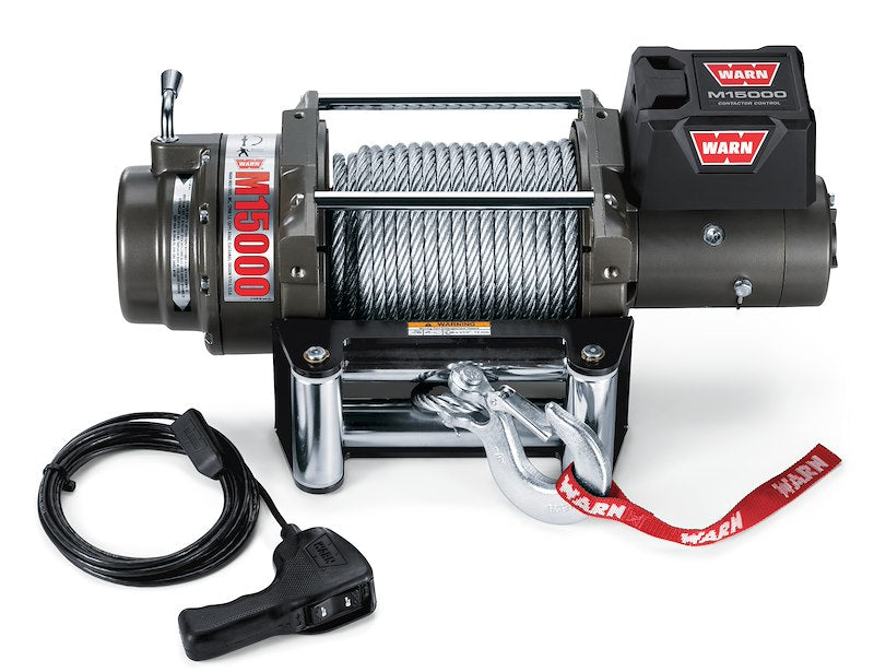 WARN M15000 12V Electric Recovery Winch 15,000 lb
