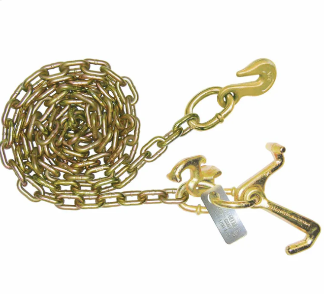 10' Chain with Cluster Pair