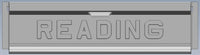 Reading Single Wheel Tailgate with White Finish  -   SACP010002RW1