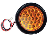 4 Inch Amber Round Recessed Strobe