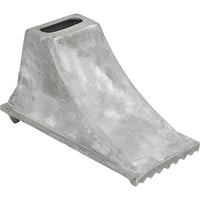 Aluminum Wheel Chock 6.25x12.25x7 Inch