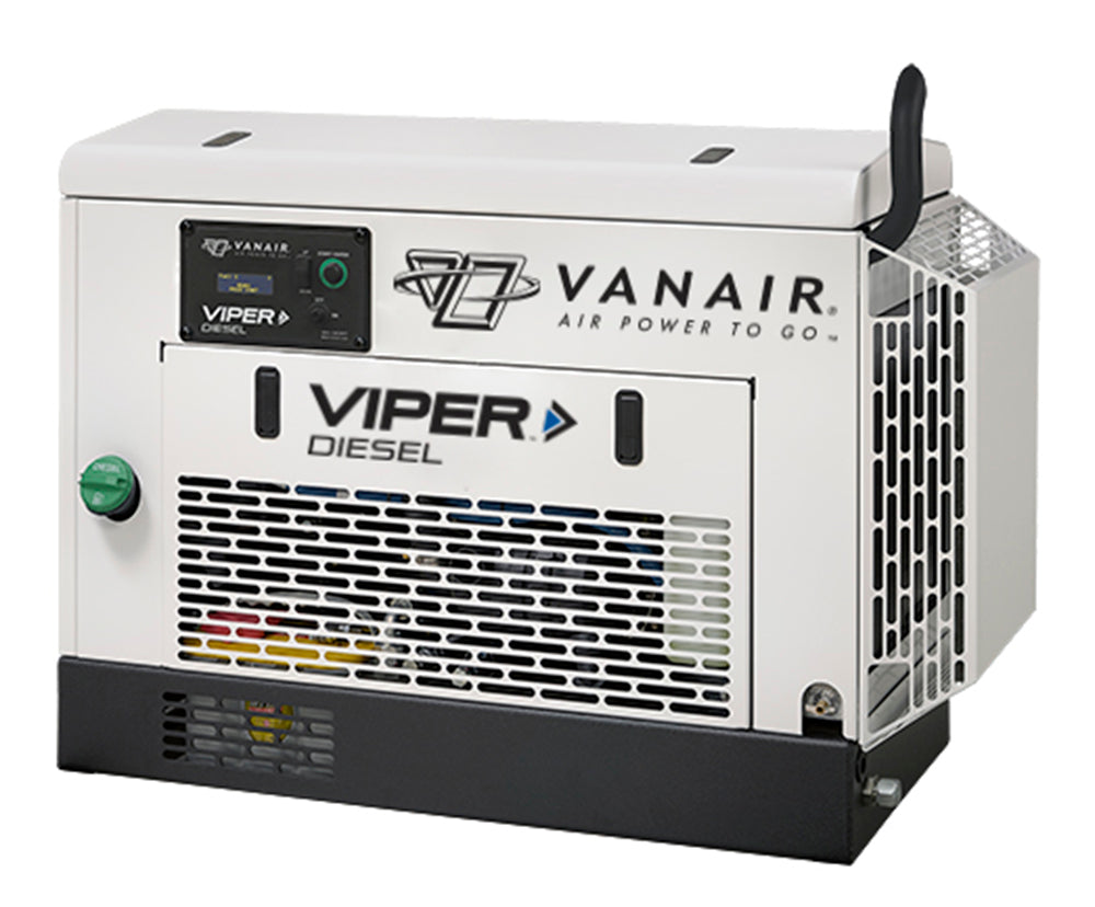 Vanair Viper D70 Diesel Rotary Screw Air Compressor 70 CFM 125 PSI - 051294-003