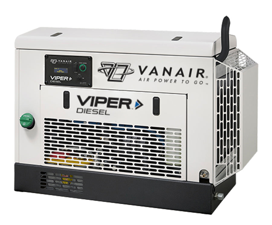 Vanair Viper D70 Diesel Rotary Screw Air Compressor 70 CFM 125 PSI - 051294-003