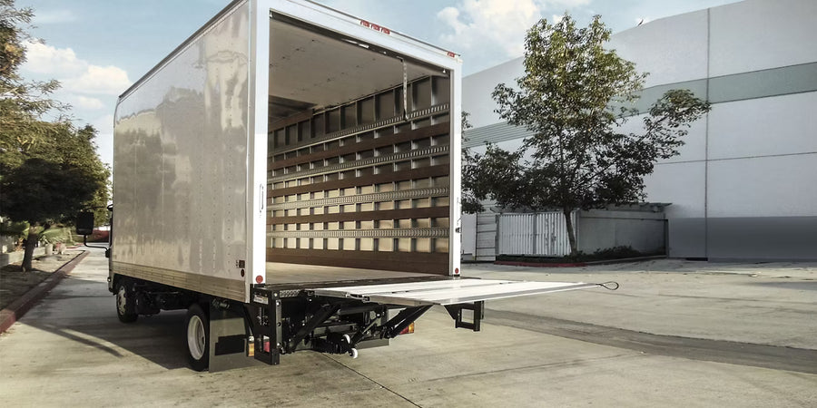 Palfinger PLR25 48 X 80 Steel Platform Liftgate 96W Walk Ramp