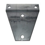 Gusset, Lower Corners of Rear Frame, Plate