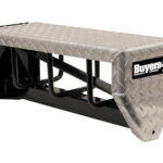 24-Inch Universal Heavy-Duty Tire Chain Hanger With locking Diamond Tread Aluminum Lid