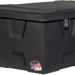 36 Inch Wide Black Poly Trailer Tongue Truck Box