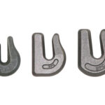3/8 Inch Drop Forged Weld-On Heavy-Duty Towing Hook - Grade 43