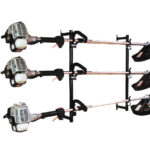 3-Position Snap-In Trimmer Rack for Enclosed Landscape Trailers