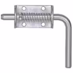 1/2 Inch Zinc Plated Spring Latch Assembly - 1.75 x 5.19 Inch Long
