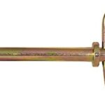 Yellow Zinc Plated Hitch Pins - 1 Diameter x 6-1/4 Inch Usable Length