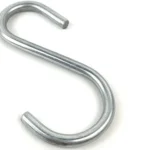 2-1/2 Inch Zinc Plated S-Hook For Tarp Straps - 100/Carton